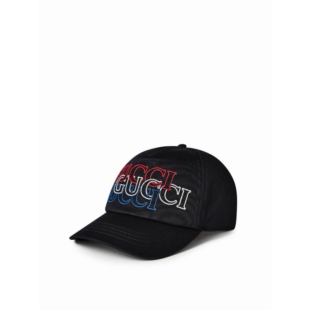NWT GUCCI Baseball Cap This Season'S Logo Navy Cap Size XL 60Cm